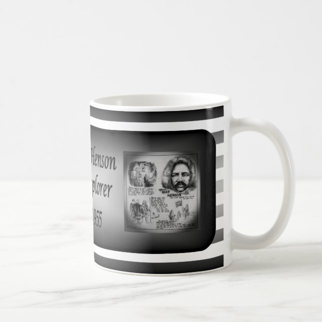 Caneca De Café Matthew Henson ~ African-American Artic Explorer~ (Direita)