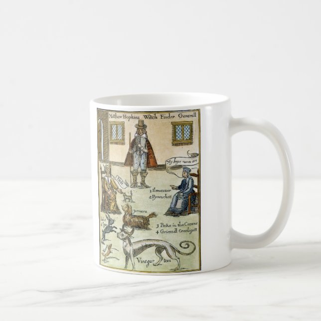 Caneca De Café Matthew Hopkins (D 1647) (Direita)