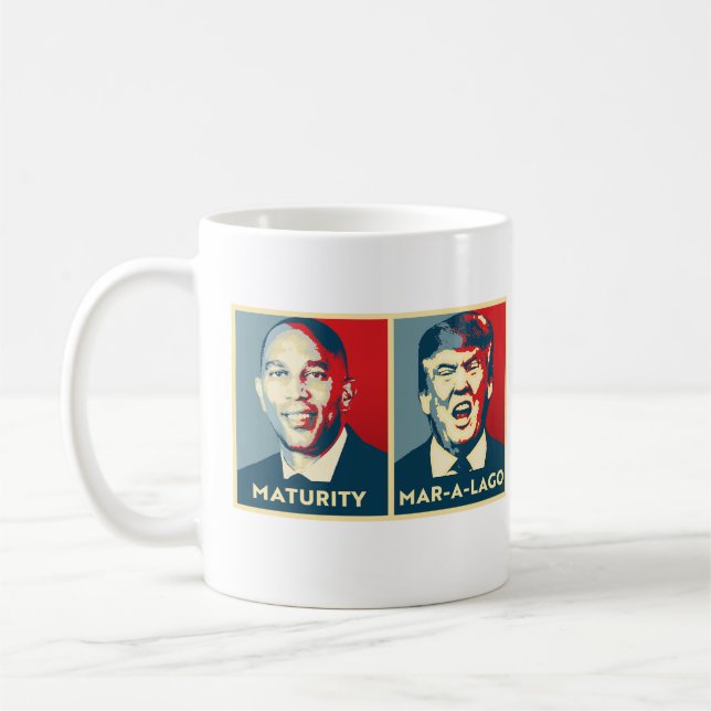 Caneca De Café Maturação sobre Mar-a-Lago Mug (Esquerda)