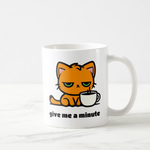 Caneca De Café Mau da Manhã Personalizável para Canhotos