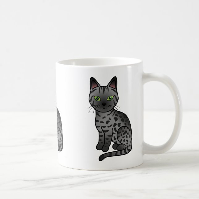 Caneca De Café Mau Egípcio Fumê (Direita)