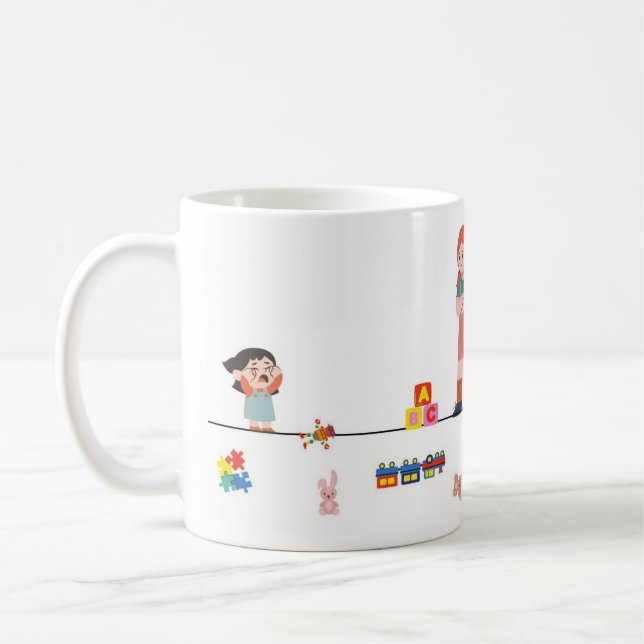 Caneca De Café Mau gramática - Você/Você (Esquerda)
