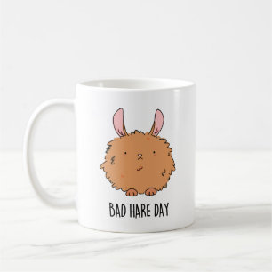 Caneca De Café Mau Hare Day Engraçado Coelho Pun