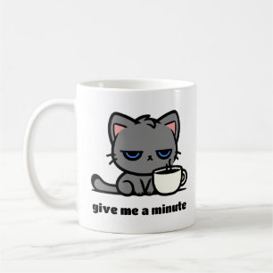 Caneca De Café Mau humor matinal personalizável