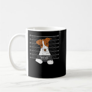 Caneca De Café Mau Jack Russell Terrierhirt Jail Prisoner Dog Tee