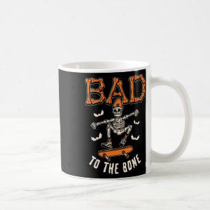 Caneca De Café Mau Para O Esqueleto Osso Engraçado, Toddler.