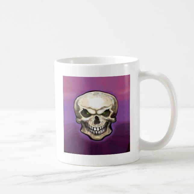Caneca De Café Mau Skull (Direita)