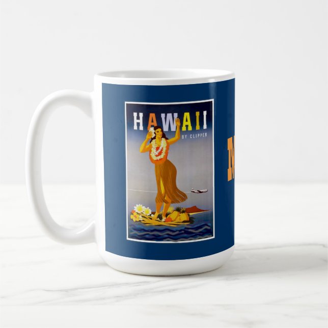 Caneca De Café Maui Havaí (Esquerda)