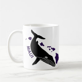 Caneca De Café Maui - Rusple Hawaii Islands Humpback