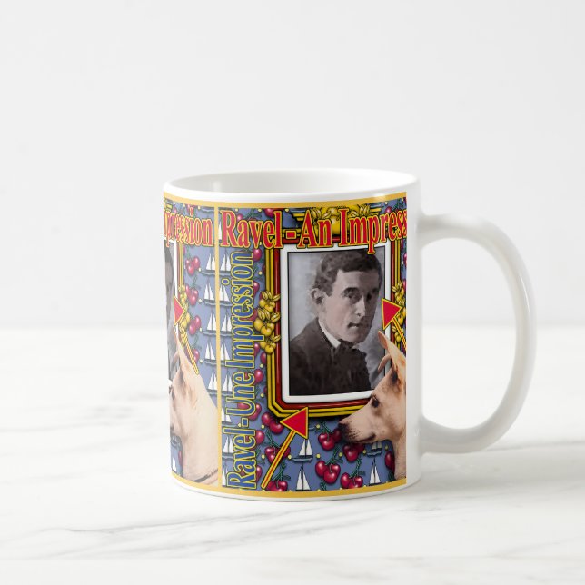 Caneca De Café Maurice Ravel (Direita)