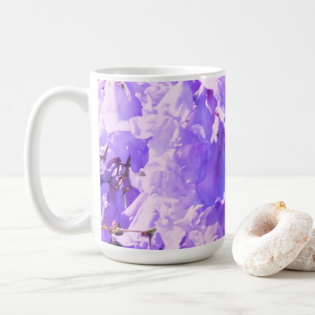 Caneca De Café Mauve Bell (Com Donut)