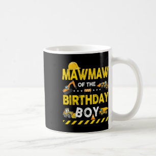Caneca De Café Mawmaw Do Bir, Trabalhador De Construção De Menino