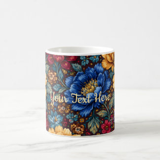 Caneca De Café Maximalist Floral
