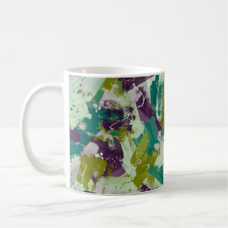 Caneca De Café Maximalist Paint Splatters