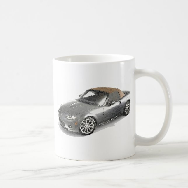 Caneca De Café Maz Miata MX5 Eunos Gen3 rachado (Direita)