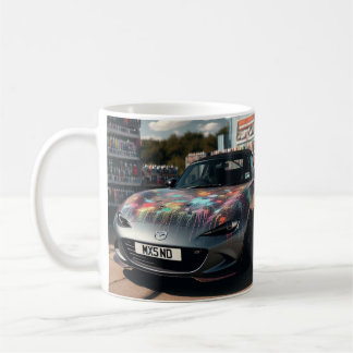 Caneca De Café Mazda MX5 Miata Gen 4 Spray Pintou Mug