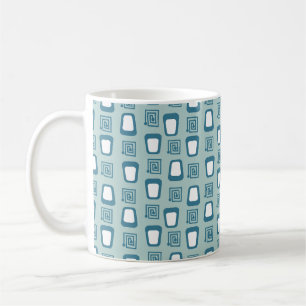 Caneca De Café Mazes e Trapezoides