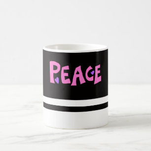 Caneca De Café MAZIPOODLES Paz Rosa 2
