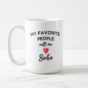 Caneca De Café Me Chame de SOBO Avó Japonesa Tradicional Família