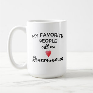Caneca De Café Me Chame Granmanman Avó Crioula Caribenha