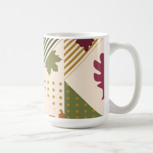 Caneca De Café Me Core Essentials Geométrico Folhas de Outono