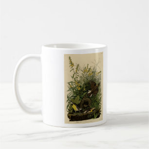 Caneca De Café Meadow 	Larkfrom Audubon's Birds of America
