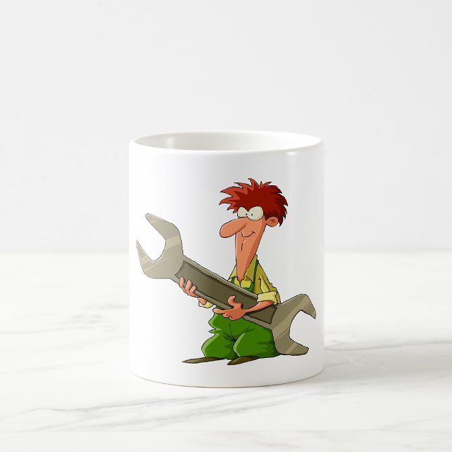 Caneca De Café Mecânico Chave de Fenda Gigante (Criador carregado)