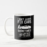 Caneca De Café Mecânico Marido Funny Garage Workshop Reparador<br><div class="desc">Reparador de Workshop de Garagem Engraçada Mecânica.</div>