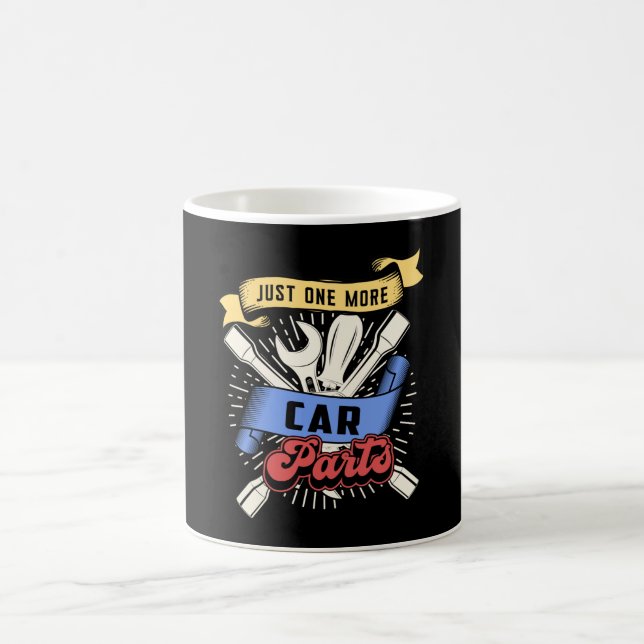Caneca De Café Mecanismos Mecânicos Do Motor De Automóveis De Car (Centro)