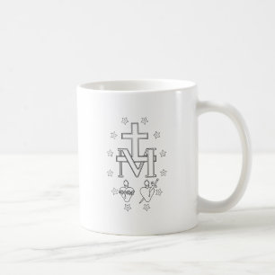 Caneca de Café Medalha Milagrosa (Imagem Posterior