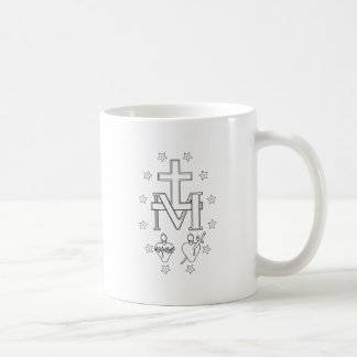 Caneca de Café Medalha Milagrosa (Imagem Posterior