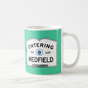 Caneca De Café Medfield entrando