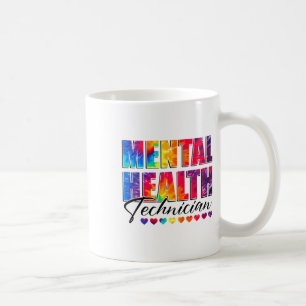 Caneca De Café Médica de Saúde Dia de Apreciação Tie Dye Mulheres