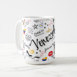 Caneca De Café Médica General Venezolana | Orgullo Profesional ve