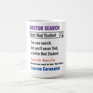 Caneca De Café Medical Student Funny Search Gift Mug