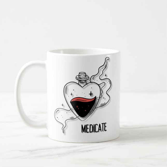 Caneca De Café Medicamento (Esquerda)