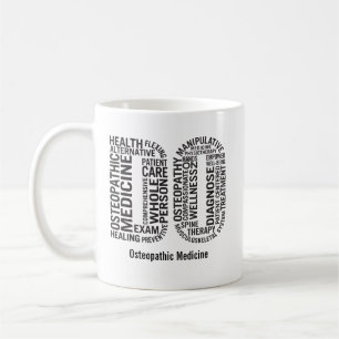 Caneca De Café Medicamento Osteopático Personalizado DO Osteopati