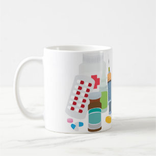 Caneca De Café Medicamentos