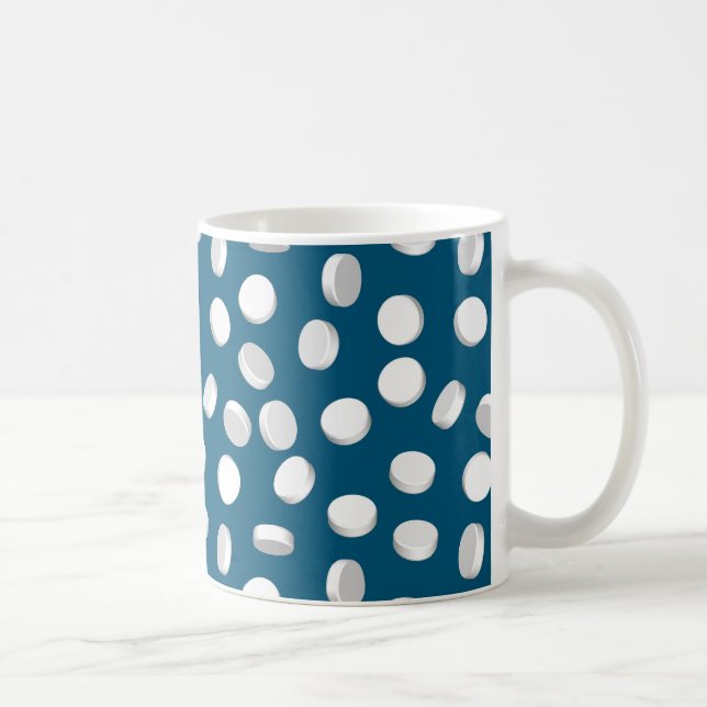 Caneca De Café medicamentos para pílulas azuis (Direita)