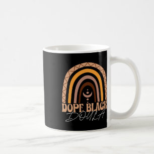 Caneca De Café Medicina negra Doula Afro-Americana Parteira Nasci