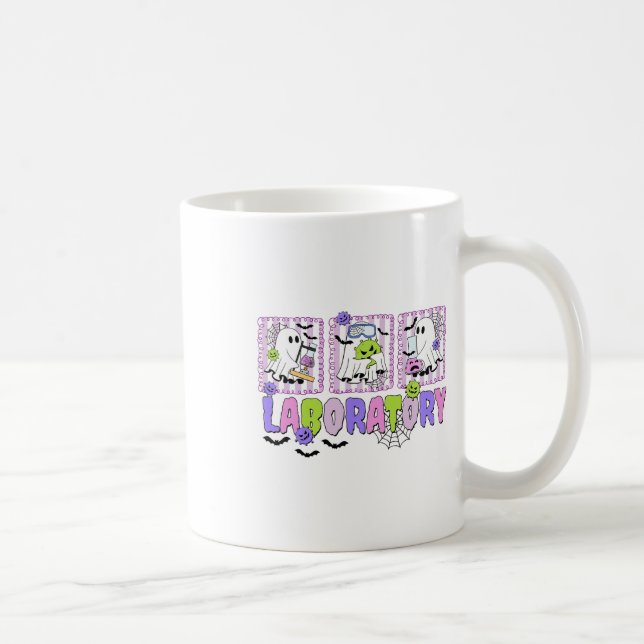 Caneca De Café Medicina técnica do laboratório de retrovisores Ha (Direita)
