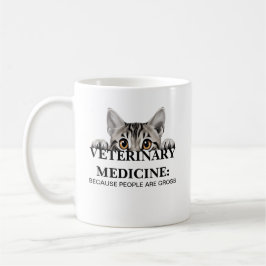 Caneca De Café Medicina Veterinária Porque as Pessoas são Engraça
