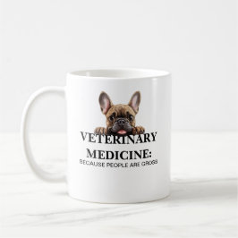 Caneca De Café Medicina Veterinária Porque Pessoas são Engraçadas