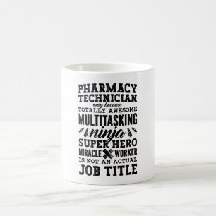 Caneca De Café Medicine Hero Tech Pharmacist Pharmacy Technician