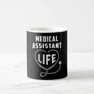 Caneca De Café Médico Assistente de Medicina Enfermeira Enfermei