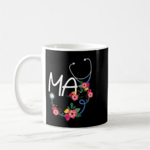 Caneca De Café Médico Assistente Hospital Estetoscópio Vermelhi