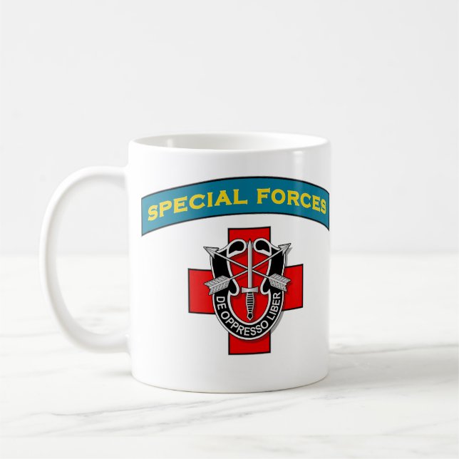 Caneca De Café Médico das forças especiais (Esquerda)