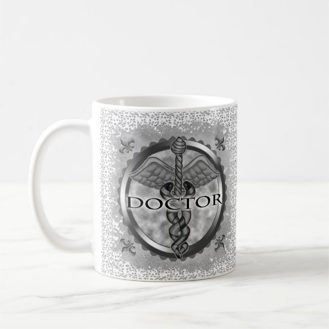 Caneca De Café Médico de prata  (Esquerda)