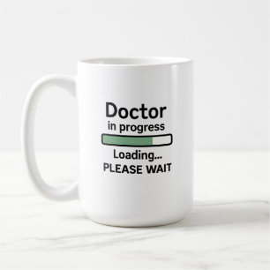 Caneca De Café Médico em Andamento Carregando Mug