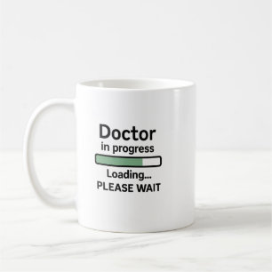 Caneca De Café Médico em Andamento Carregando Mug